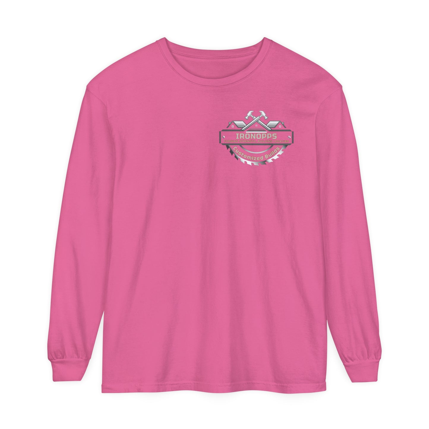 Unisex Garment-dyed Long Sleeve T-Shirt