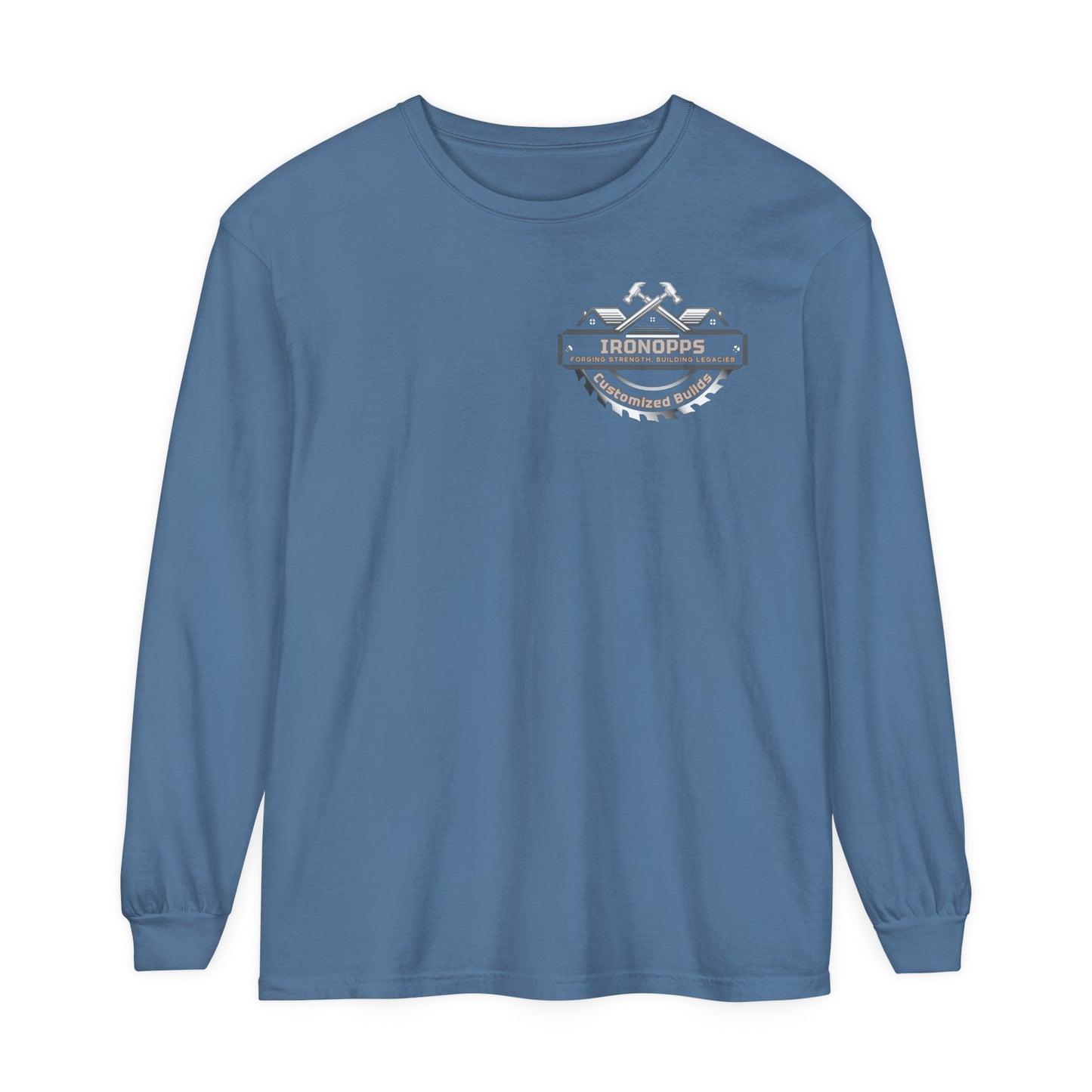 Unisex Garment-dyed Long Sleeve T-Shirt