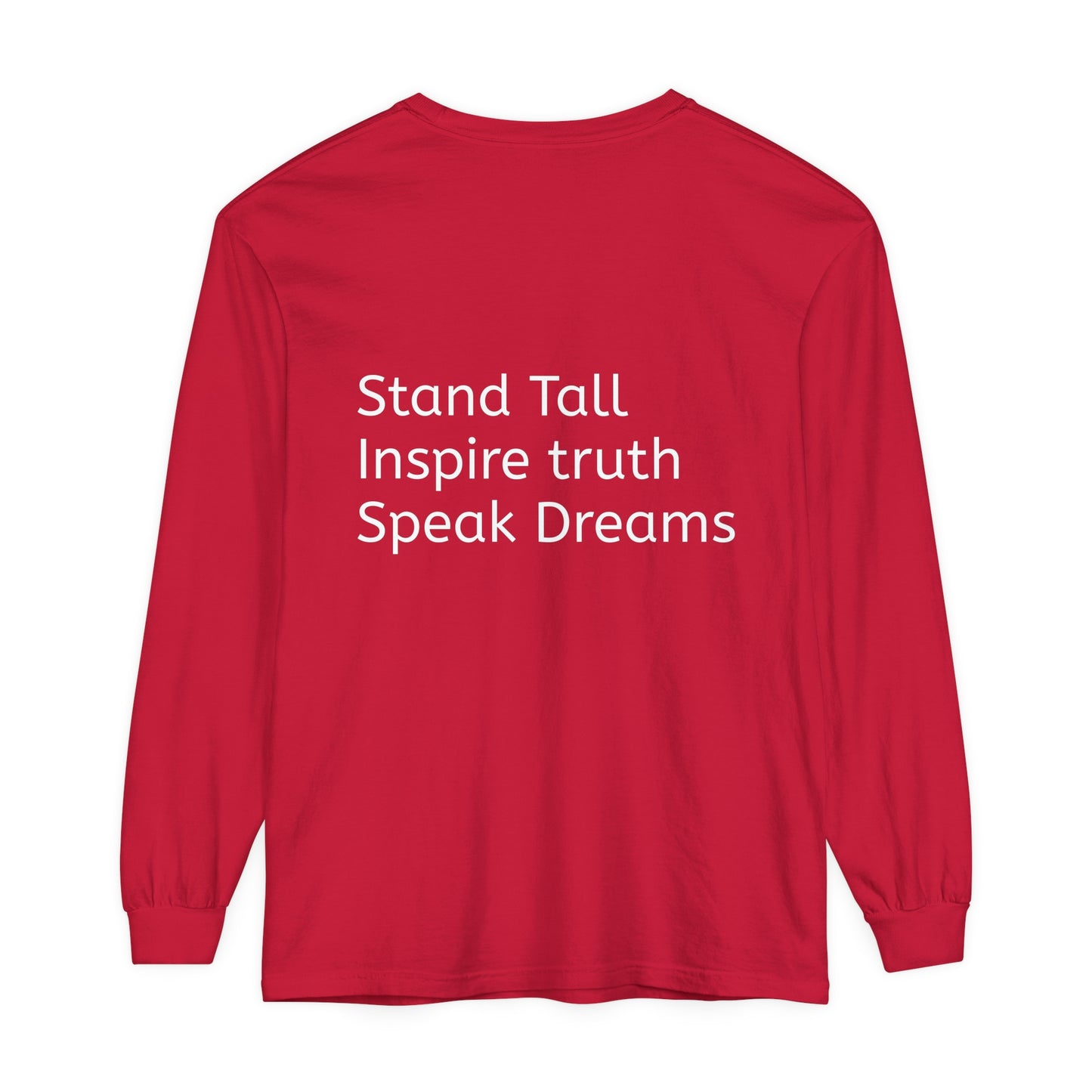Unisex Garment-dyed Long Sleeve T-Shirt