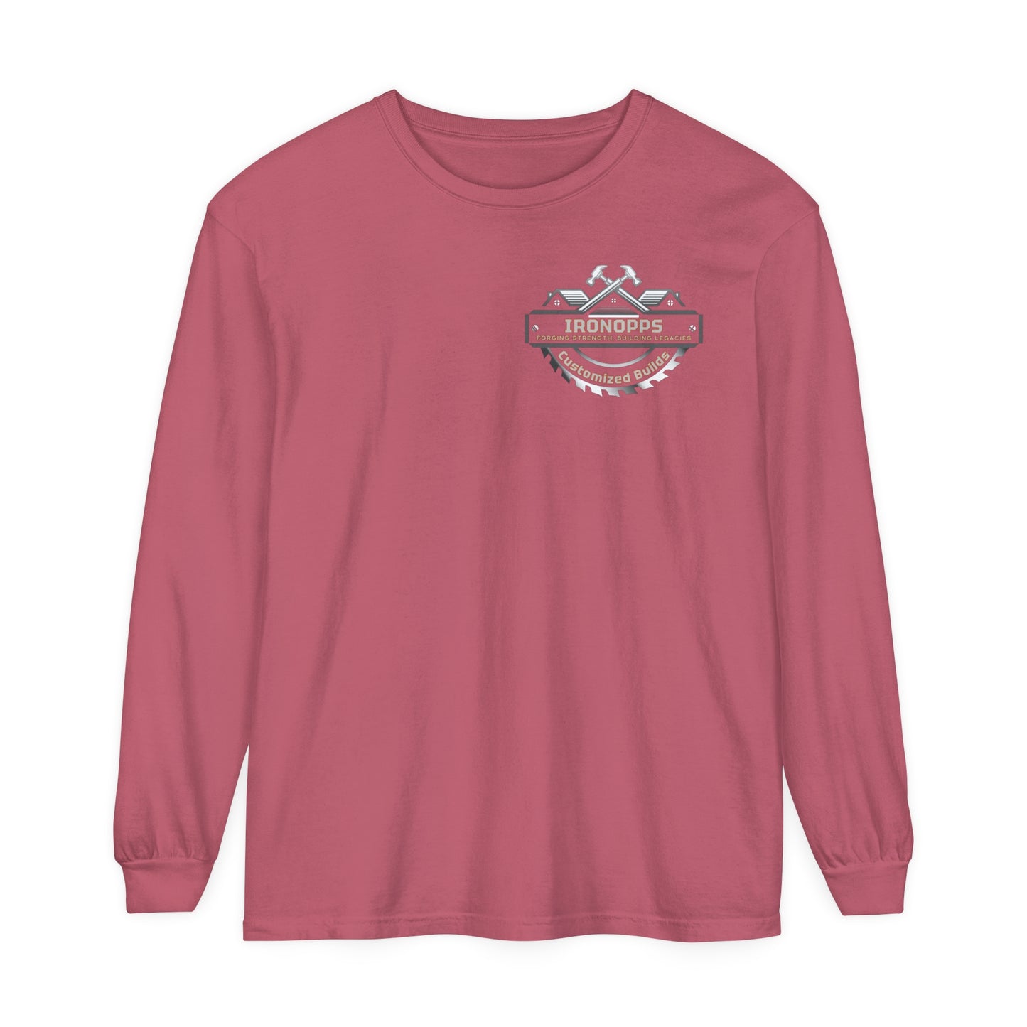 Unisex Garment-dyed Long Sleeve T-Shirt