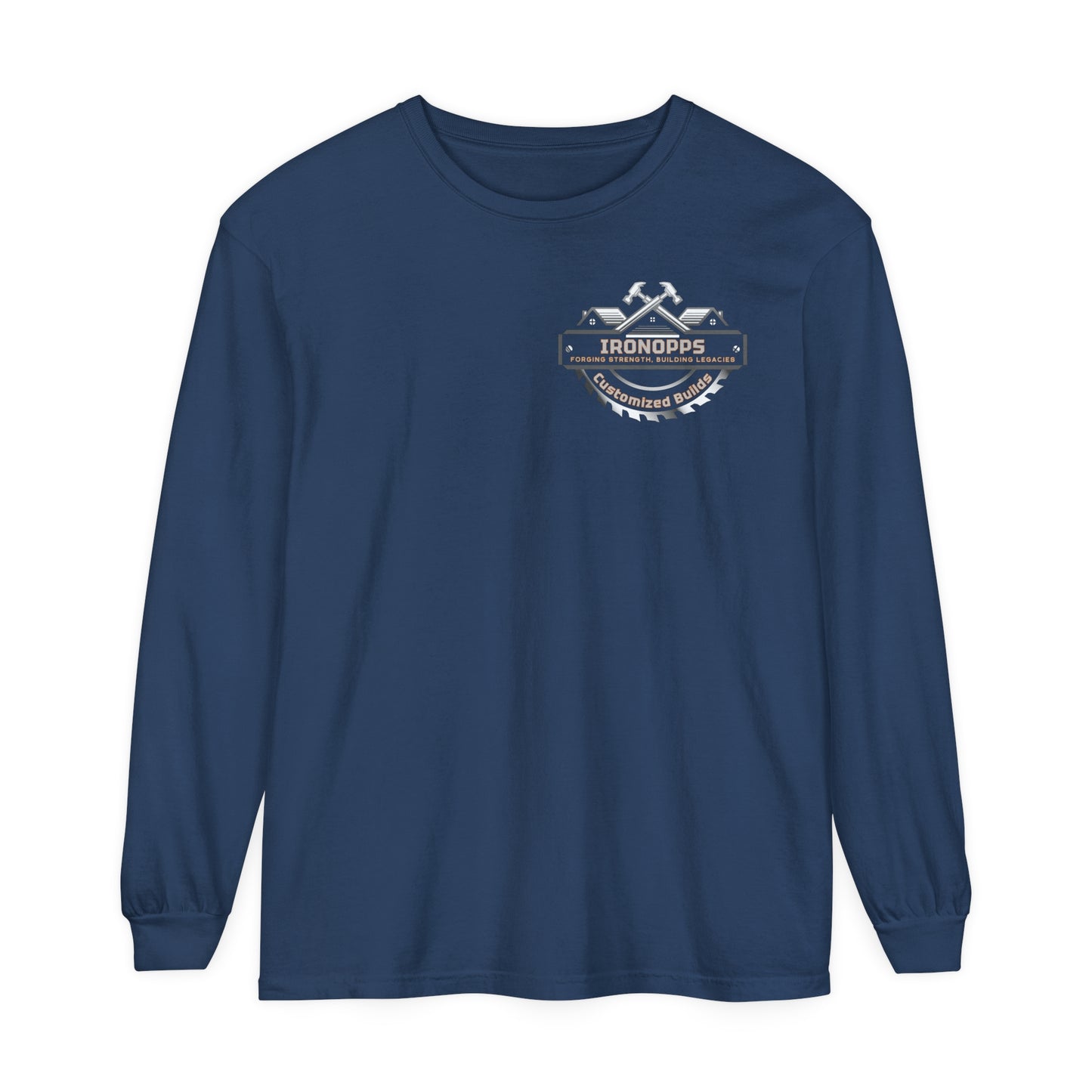 Unisex Garment-dyed Long Sleeve T-Shirt