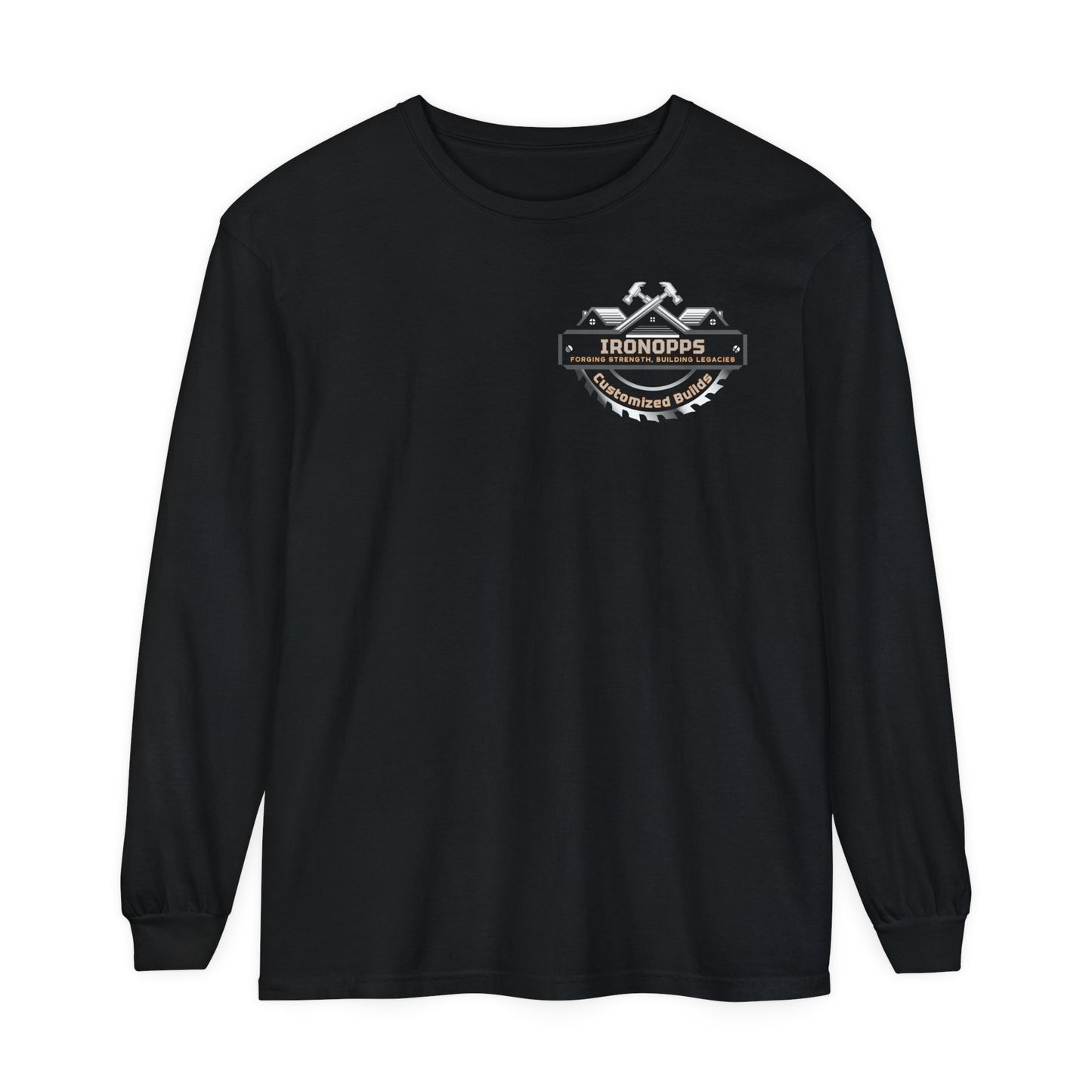 Unisex Garment-dyed Long Sleeve T-Shirt