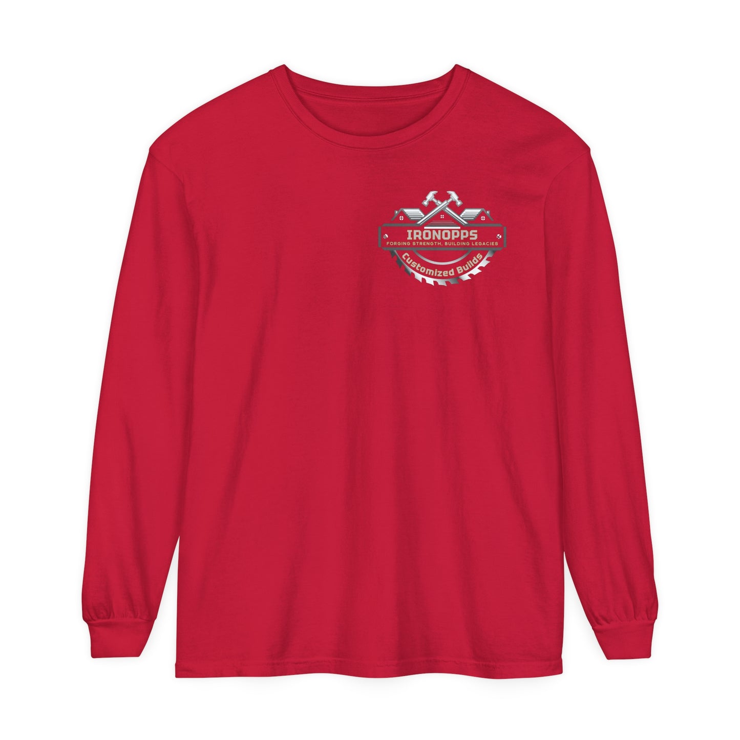 Unisex Garment-dyed Long Sleeve T-Shirt